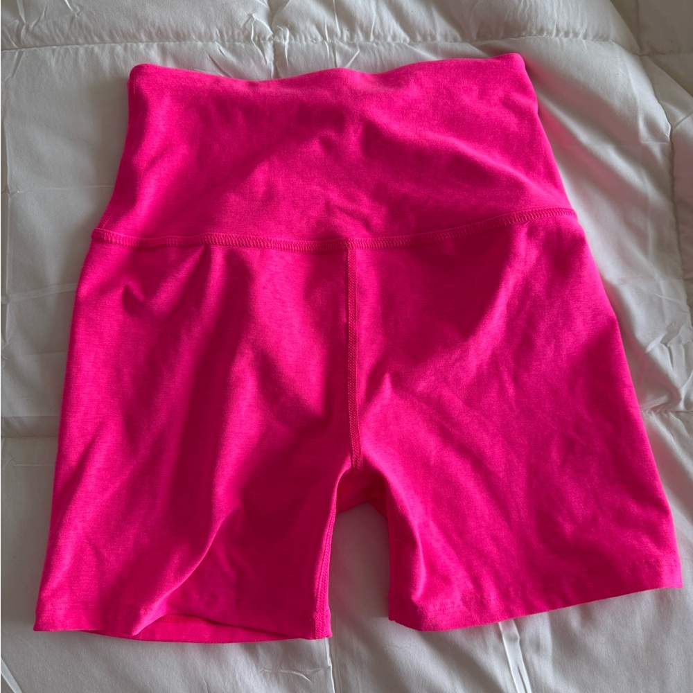 Beyond Yoga Pink Athletic Shorts
